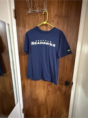 Nike Navy 'The Nike Tee' Crewneck T-Shirt